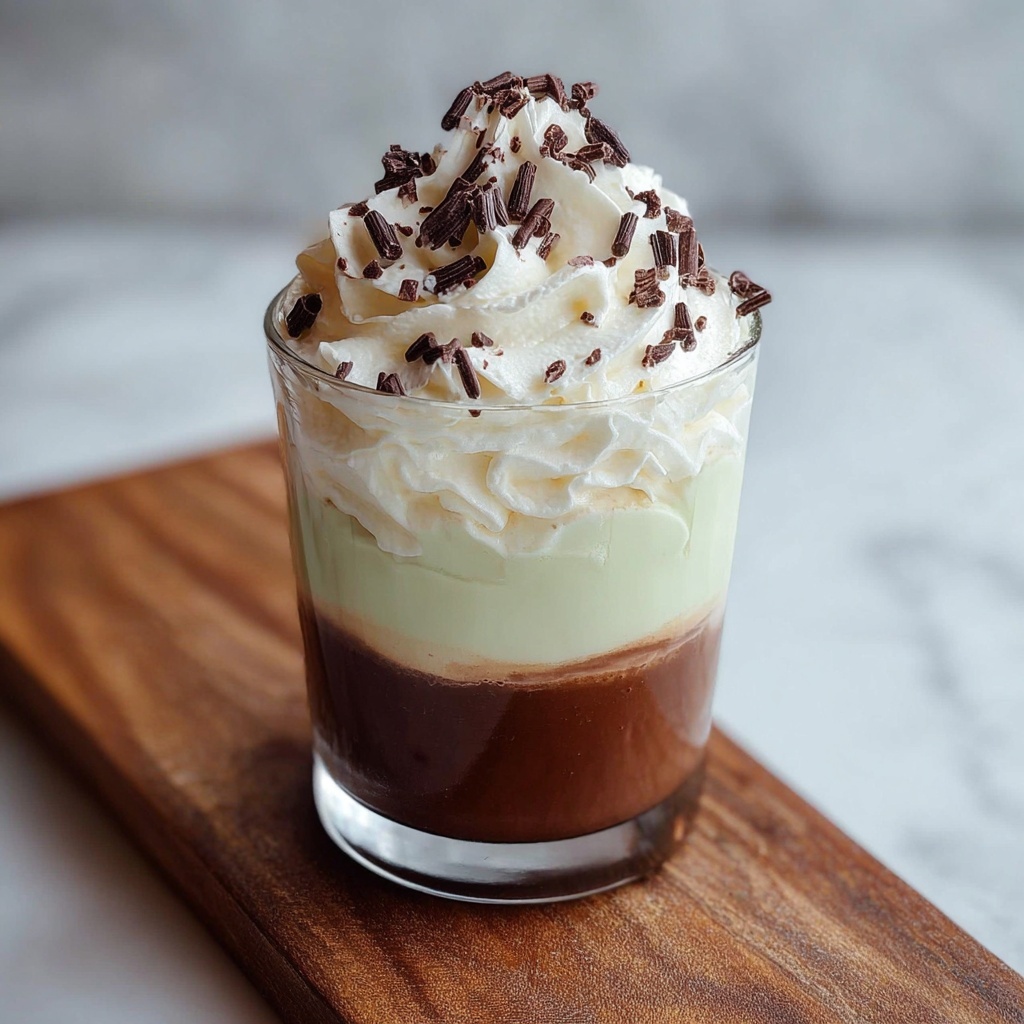 Cups: A Festive, Creamy Minty Delight Recipe - Recipe Image