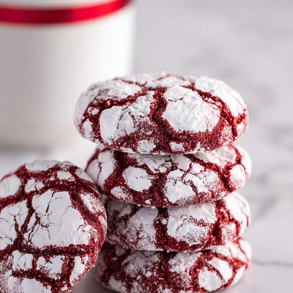 Red Velvet Cake Mix Cookies Recipe - Recipe Image