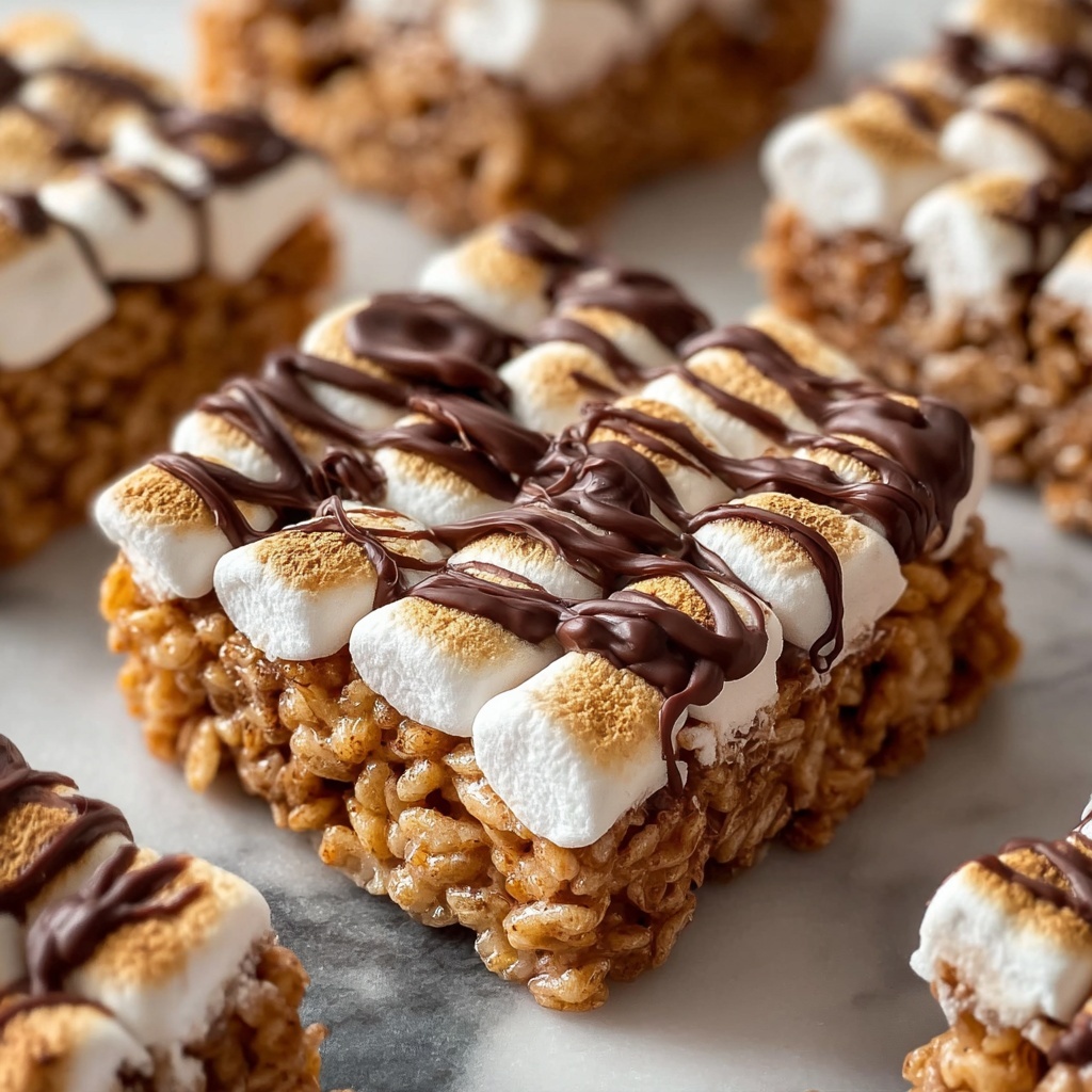 S'mores Rice Krispies Treats Recipe - Recipe Image