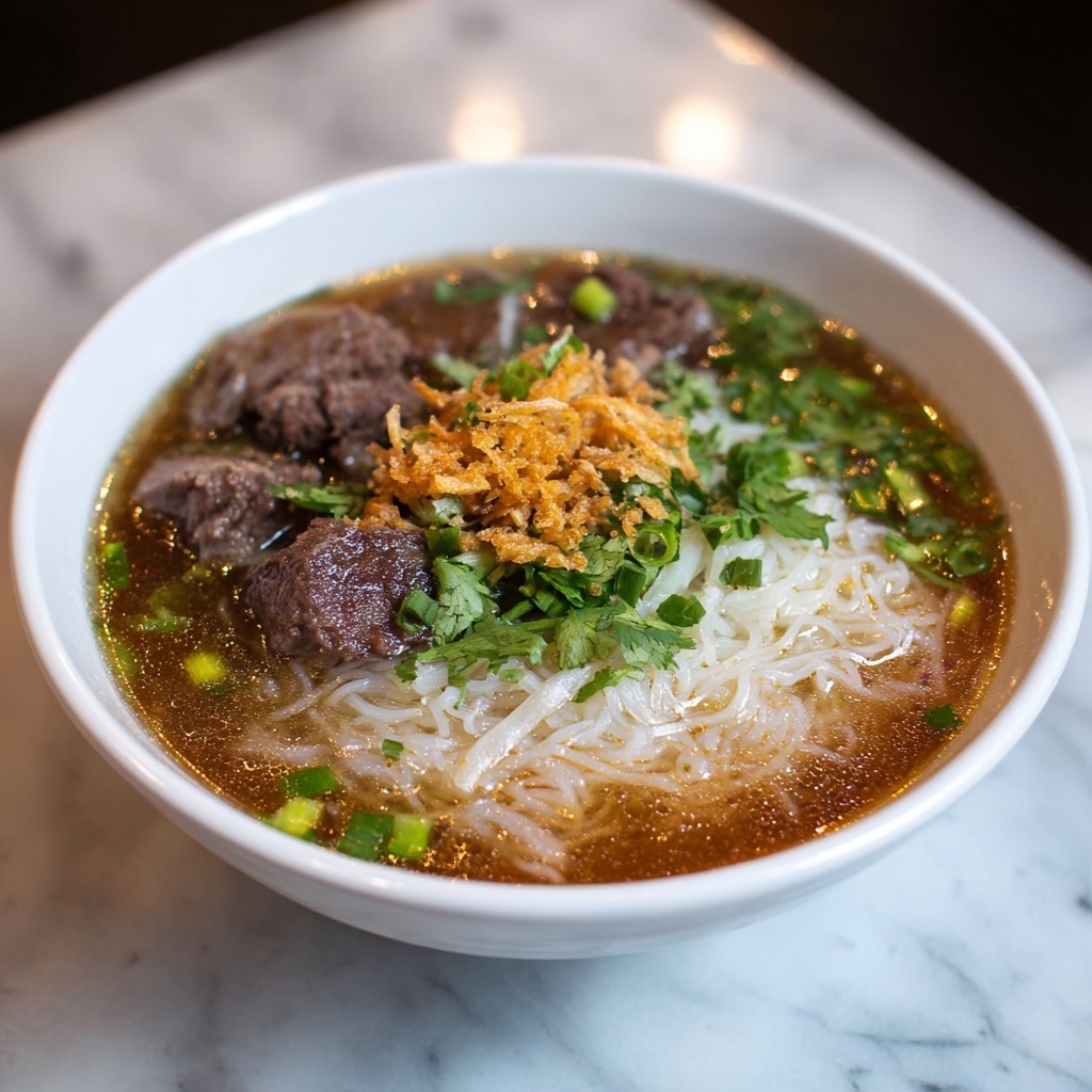Lao Beef Noodle Soup Recipe - Recipe Image