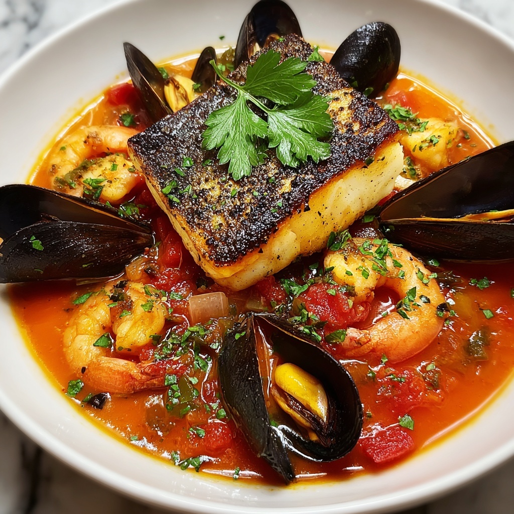 Bouillabaisse French Seafood Stew: Dive into Creamy Richness! Recipe - Recipe Image