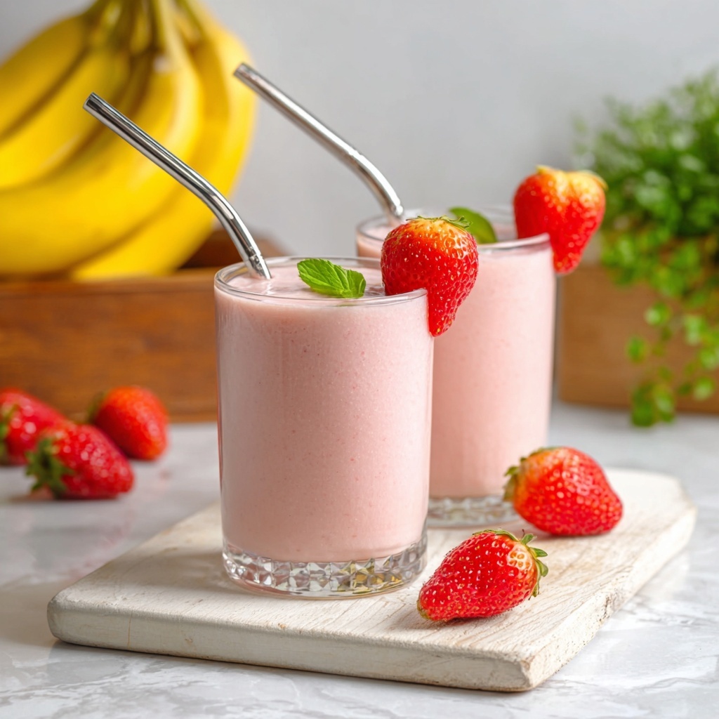 Strawberry Avocado Smoothie Recipe - Recipe Image