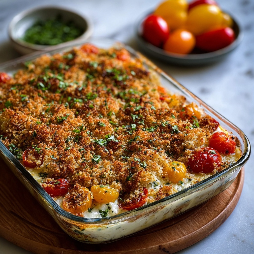 White Bean and Pesto Bake Recipe - Recipe Image