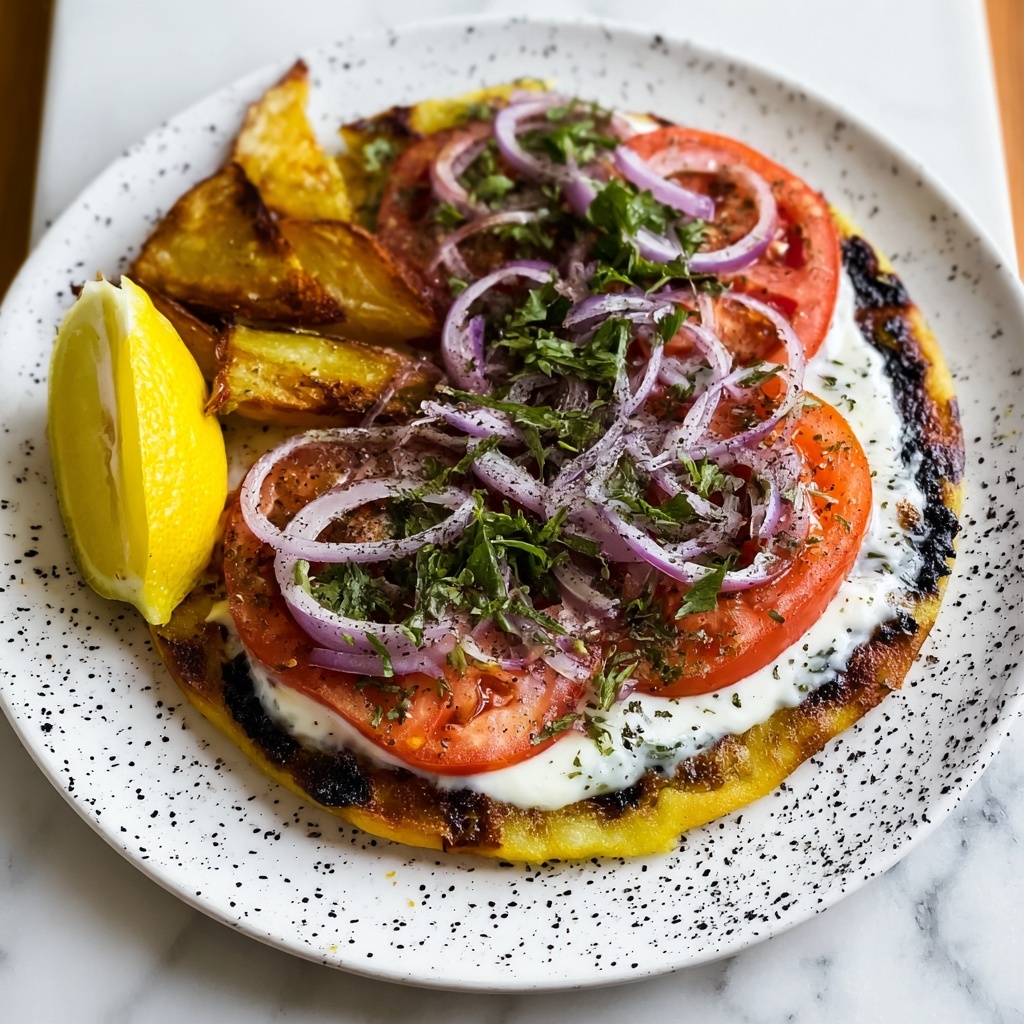 Gyros Smashed Tacos Recipe - Recipe Image